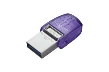 Kingston DTDUO3CG3-128GB DataTraveler microDuo 3C 200MB-s dual USB-A + USB-C Flash Bellek
