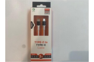 Megatech MT-DT-T 1mt Usb Type-C to Type-C Şarj ve Data Kablosu