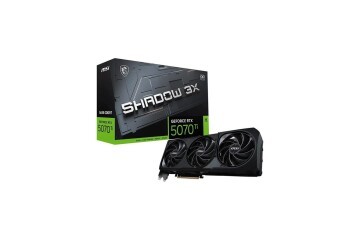 Msi GeForce RTX5070TI 16G SHADOW 3X OC 16GB GDRR7 256 B DX12 PCIE 5.0 X16 (3XDP 1XHDMI) Ekran Kartı