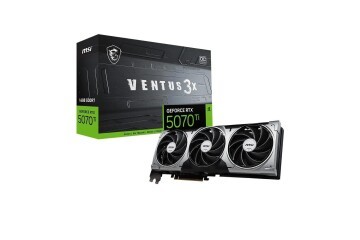 Msi GeForce RTX5070TI 16G VENTUS 3X OC 16GB GDDR7 256 Bit DLSS 4 Ekran Kartı