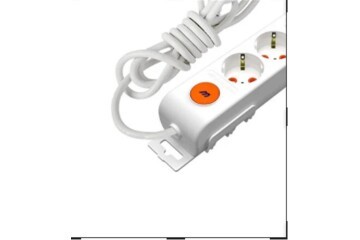 Mutlusan Rı-Tech 2li 5mt AnahtarTopraklı  Grup Priz  (001 175 220002 05 00)