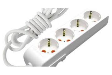 Mutlusan Rı-Tech 4lü 5mt Topraklı Grup Priz (001 175 410002 05 00)