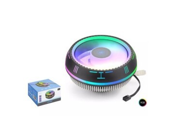 NODAR ND2552 Cool Storm CPU İşlemci Fan Combo UFO-R AMD - Intel RGB - Siyah