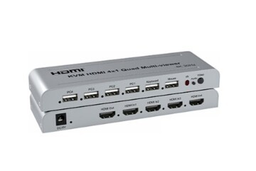 Novacom NVC-HDSW4-KVM 4K HDMI Switcher 4×1