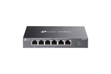 Omada Tp-Link DS106GPP 4 Port 10-100-1000 Poe+ Switch 2 Port Uplink Çelik Kasa Rack Mount