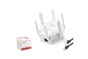 Pix-Link Wr56T Wifi Repeater 1200Mbps Beyaz Çift bant Wi-Fi 2.4 GHz ve 5 GHz WPS Desteği