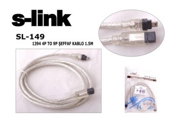 S-link SL-149 IEEE1394 4PİN TO 9PİN 1.5m Firewire Kablosu