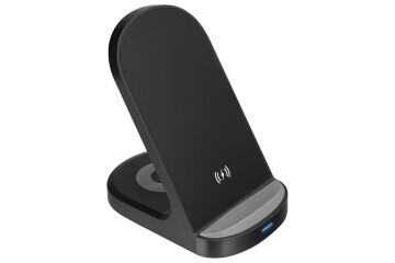 S-link SL-CW05 Mobil Telefon Uyumlu 15W LED Logo PRM Siyah Kablosuz Şarj Cihazı