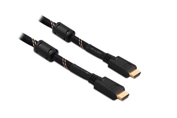 S-link SLX-2760 HDMI TO HDMI 60m Çift Filtre+Çipsetli+Kor.Kılıf 1.4 Ver. 3D Kabl