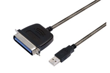 S-link Swapp SW-U614 Siyah USB to Parallel (CN36M) Kablo