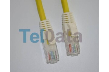 Teldata TLD-030YY Cat6 0.30MT Sarı Utp Patch Kablo