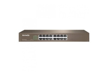 Tenda TEF1016D 16 Port 10-100 Mbps Switch Çelik Kasa Rack Mount