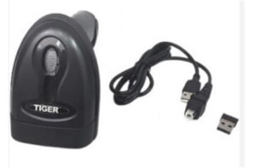 Tiger CS611-BT 1D CCD 2.4Ghz+Bluetooth Kablosuz Barkod Okuyucu