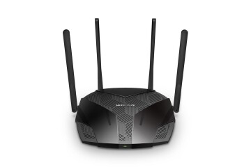 Tp-Link Mercusys MR80X Dual Bant Wifi6 4 Port Kablosuz Router AX3000
