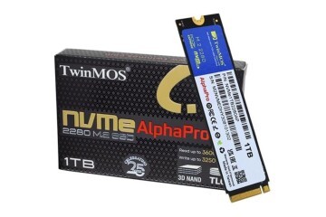 TwinMOS 1TB M.2 PCIe Gen3 NVMe SSD (3600-3250Mb-s) NVMe1TB2280AP TLC 3DNAND Ssd