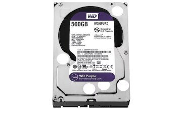 Wd 500Gb Purple WD05PURZ 3.5 5400 RPM SATA 3 Harddisk