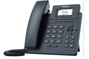 Yealink T30P IP Telefon PoE Destekli Adaptör Dahil