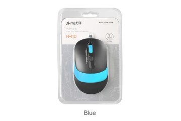 A4 Tech Fm10 Usb Fstyler Mavi Optik 1600 Dpı Mouse