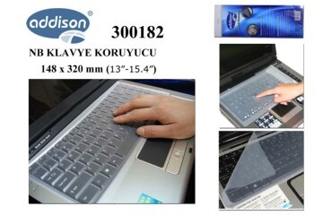 Addison 300182 13-15.4 Notebook Klavye Koruyucu