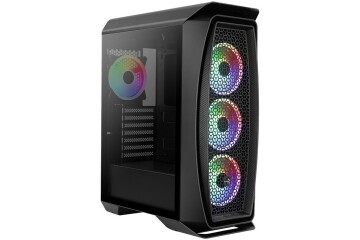 Aerocool Aero One Duo 3 x ARGB 12cm ARGB Fan ATX Bilgisayar Kasası