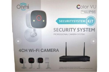 Apronx BS420 4 Kanal Nvr + 3Mp 4 Kamera Full Color Mik. Wifi Set