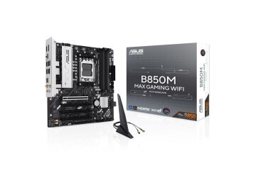 Asus B850M MAX GAMING WIFI 8000MHz (OC) DDR5 Soket AM5 M.2 HDMI DP mATX Anakart