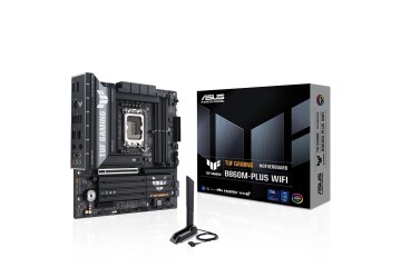 Asus TUF Gaming B860M-PLUS WIFI 8800MHz OC DDR5 Soket 1851 M.2 USB4 HDMI DP mATX Anakart