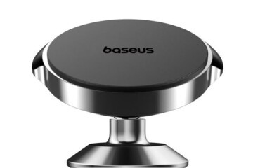 Baseus Small Ears Manyetik Araç Tutucu Dikey Siyah (C40141403113-00)