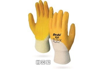 Beybi Pamuk Nitirl PMK KN2 10 Beden  Eldiven 12li Paket EN388 (3121X)