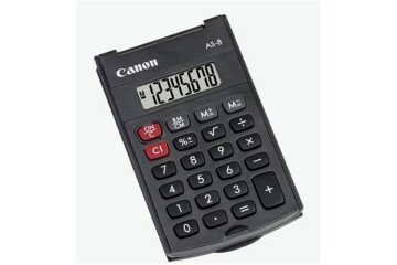 Canon AS-8 8 Hane Cep Tipi Kapaklı Hesap Makinesi