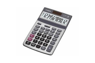 Casio AX-120ST 12 Hane Oynar Başlıklı Masa Üstü Hesap Makinesi