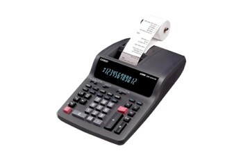 Casio HR-100RC-BK-DC 12 Hane Şeritli Hesap Makinesi