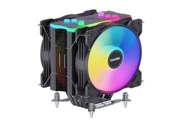 Dark DKCCX129 Freezer X129 2xAddresseble RGB LED Fanlı Kule Tipi Soğutucu