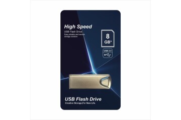 Elba 8GB Metal 2.0 USB Flash Bellek