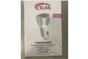 Elba ELB28-AR3P ELBA 3.4A  2USB ARAÇ BAŞLIK