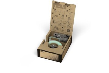 Epson BR-VN24WB Vinil Beyaz Üzeri Siyah 24mm 45Metre Etiket