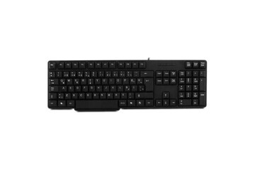 Everest KB-517U Siyah Kablolu Standart Klavye (Caps Lock Tuşu) (Kablo Uzunluğu 1.35 Mt)
