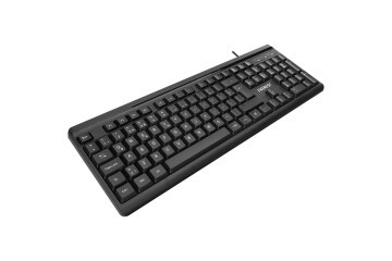 Everest KB-741Q  Siyah-Gri USB 2 Metre Bakır Kablolu Usb Q Klavye