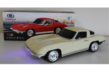 EVERTON RT-1956 Bej Arabalı  Bluetooth Fm-Usb-Tf-Aux Şarjlı Nostaljik Radyo