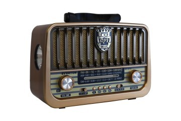 Everton Rt-878 Bluetooth (El Feneri) Fm-Usb-Tf-Aux Şarjlı Nostaljik Radyo