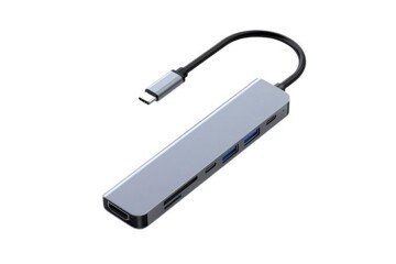 FRISBY FA-7684C Type-c -7in1 USB-C+HDMI +SD-TF+USB3,0+PD+USB-C