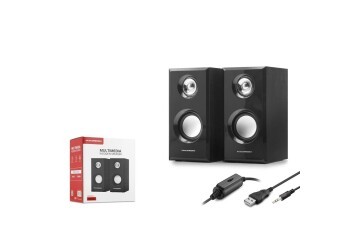 Hadron  HD6052 Bilgisayar Speaker Usb 2.0 1.1 7.5-9.4-14.8CM Siyah