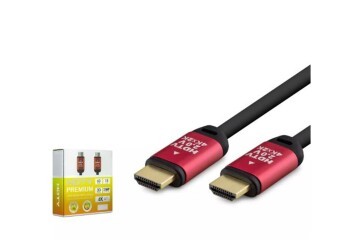 HADRON HDX2035 HDMI (M) TO HDMI (M) KABLO PVC 4K 10M SİYAH