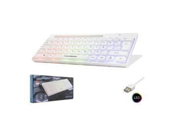 Hadron Hdx2608 Kablolu Oyuncu Mini Klavye Led Q Beyaz