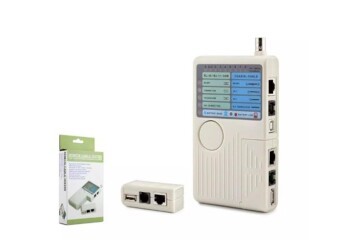 Hadron Hdx6505 Kablo Test Cihazı Rj11 + Rj45 + Bnc + Usb