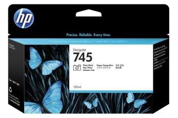 HP 745 Photo Black Fotoğraf Siyah 130ML Plotter Kartuşu F9J98A