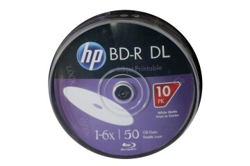 Hp Blu-Ray Bd-R 6X 50Gb 10Lu Cake Box Prıntable Baskı Yapılabilir Blu-Ray Dvd