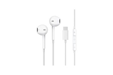 Hp DHH-3113C-WT Kablolu Kulakiçi Type-C Ses Kontrol Butonlu Mikrofonlu Beyaz Kulaklık