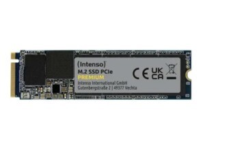 Intenso 500GB Premium Gen.3x4 NVMe 1.3 SSD 2100MB-1700MB-s Ssd Harddisk