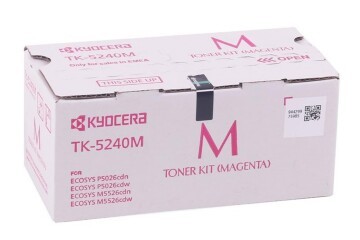 Kyocera TK-5240M Magenta Kırmızı Orjinal Fotokopi Toneri Ecosys M5526cdn-5526cdw P5026cdn-5026cdw 3.